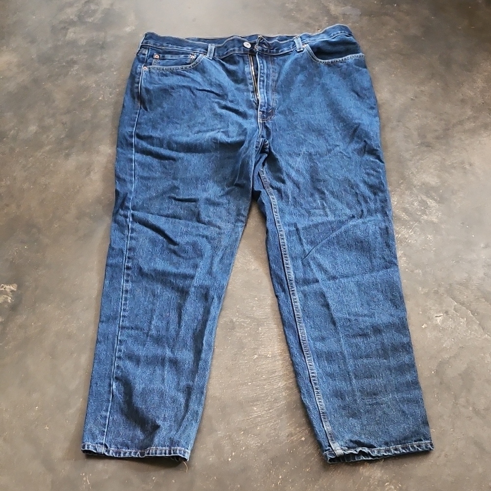 Levi's 550 Men's Dark Blue Denim Jeans Size 40x32